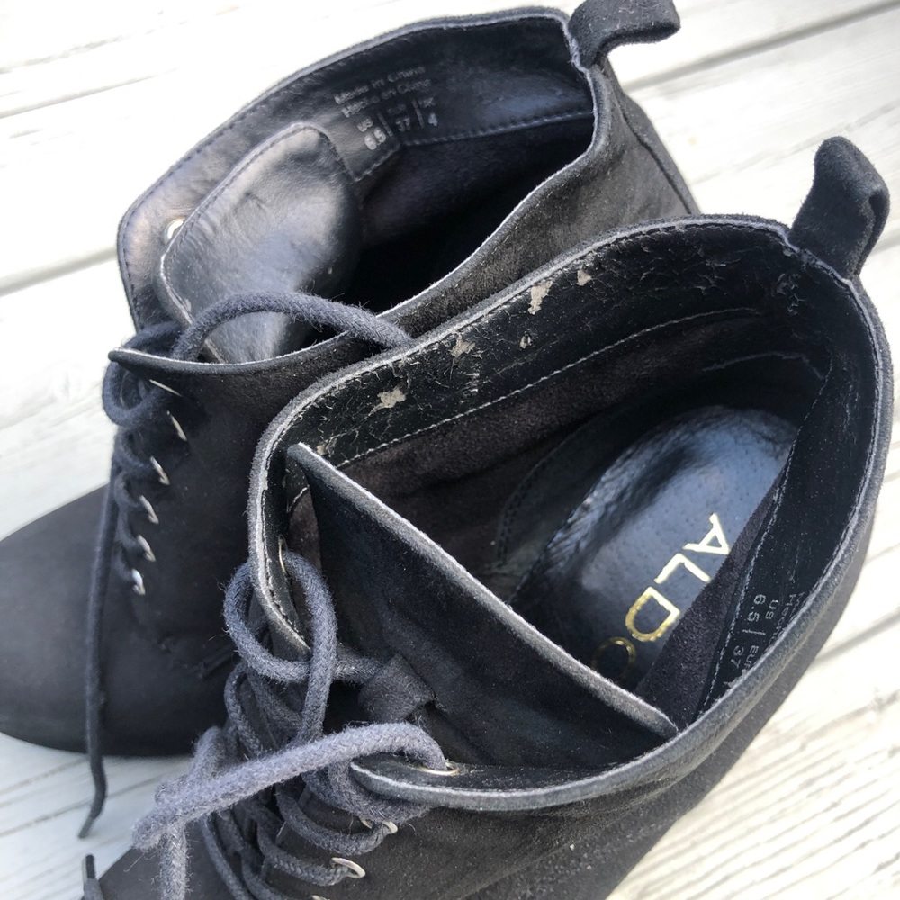 Aldo very high hills size 6.5 Preowned